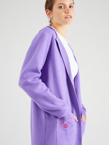 Key Largo Knit Cardigan in Purple