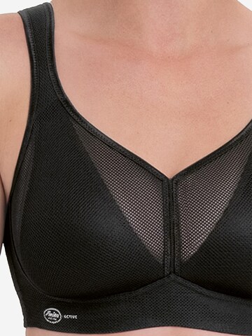 ANITA Bra 'Air Control Delta Pad Sport' in Black