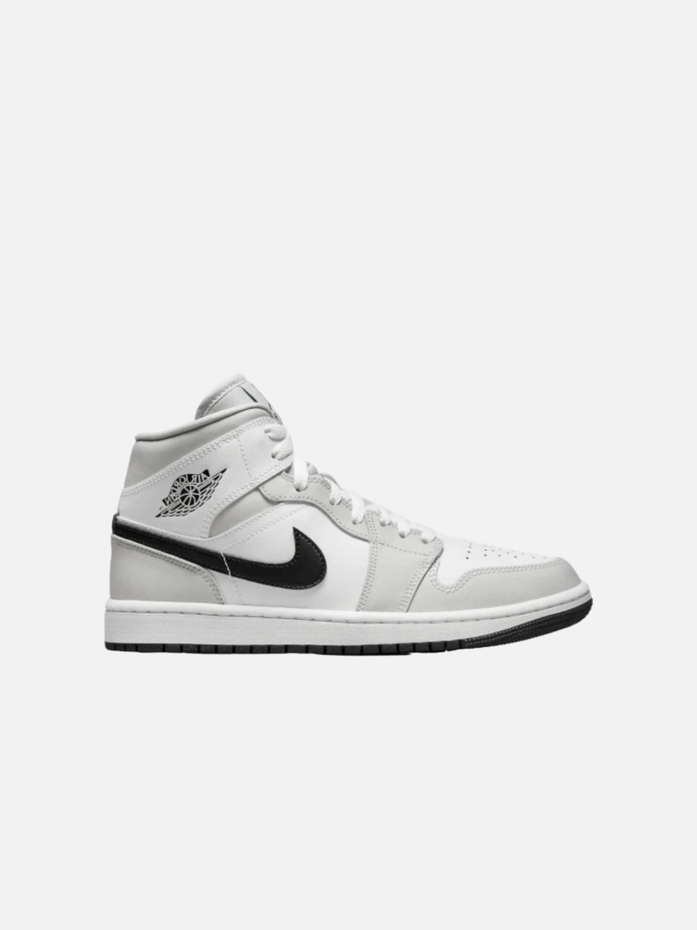 Baskets hautes 'Air Jordan 1' Jordan en gris : devant
