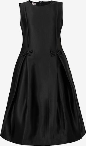 La V Dress 'Feestelijke jurk met strikken' in Black: front