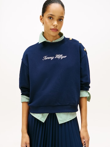 TOMMY HILFIGER Sweatshirt i blå: framsida
