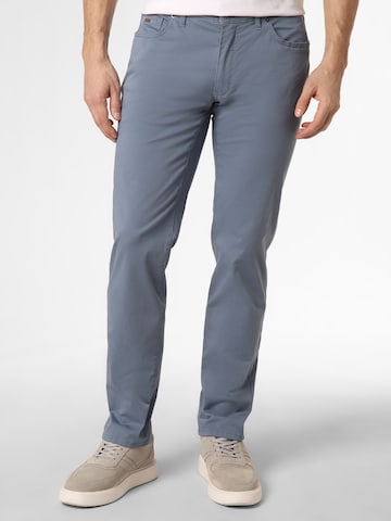 BRAX Regular Broek 'Cadiz' in Blauw: voorkant