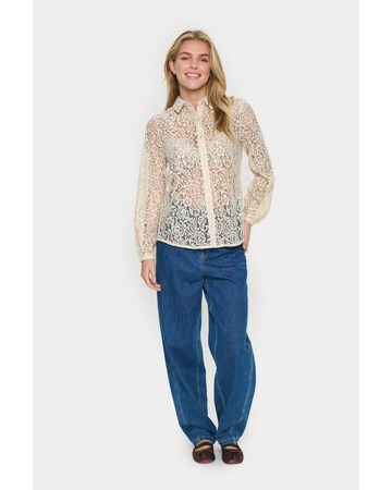SAINT TROPEZ Bluse 'Jewel' in Gelb