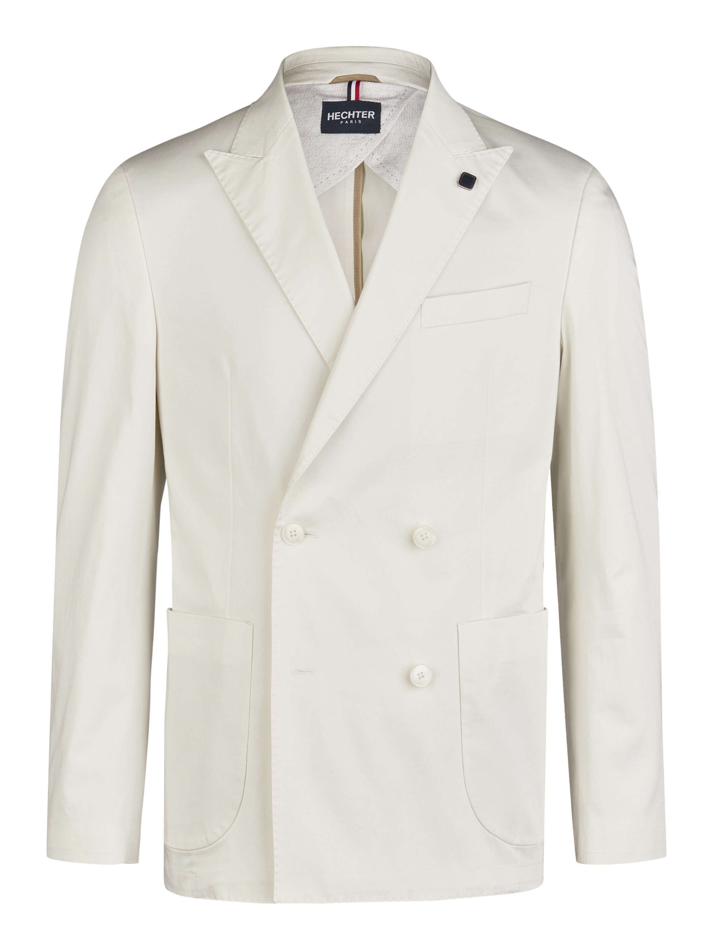 HECHTER PARIS Regular fit Business blazer in White: front