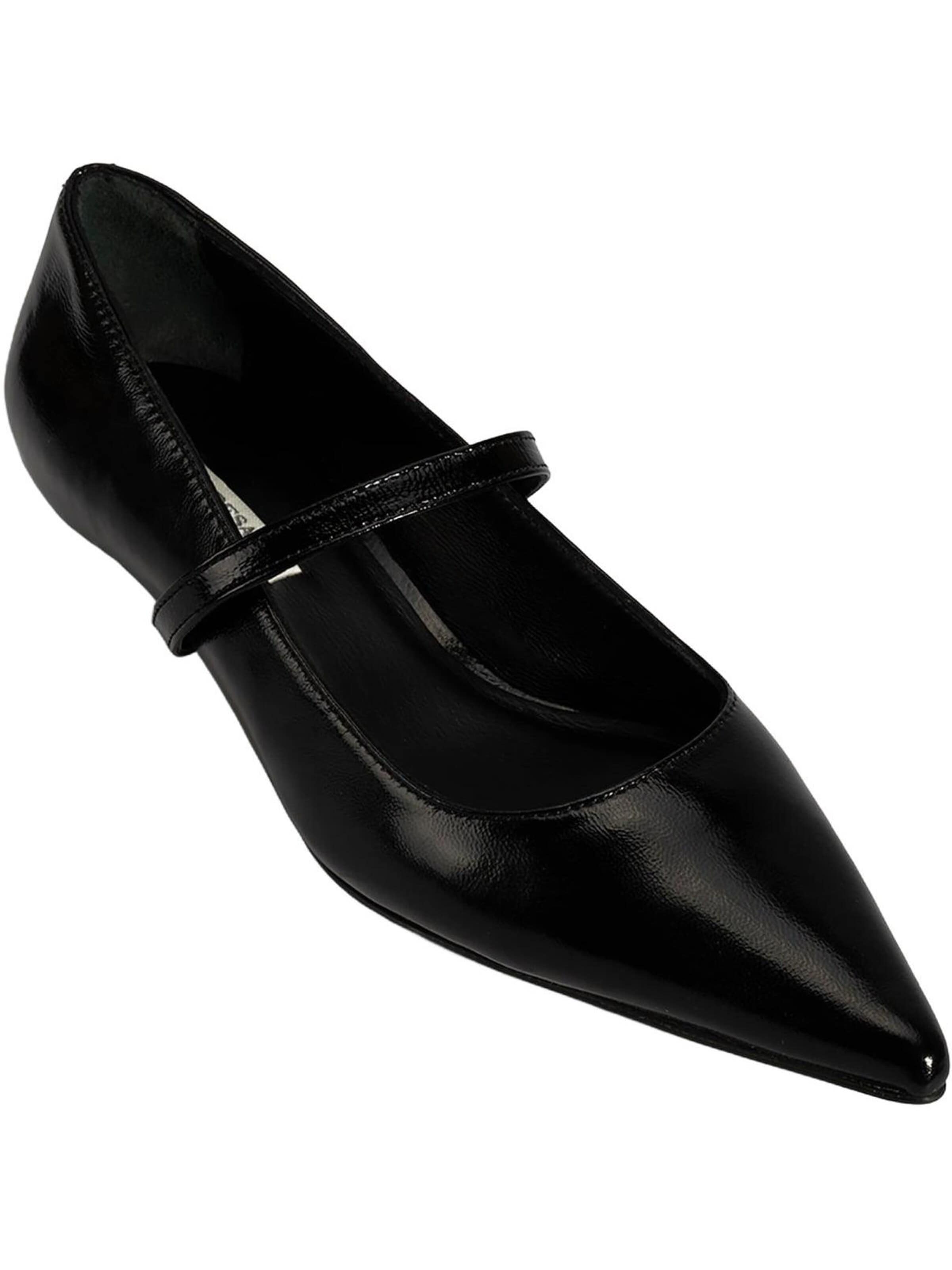 Desa Pumps 'Ballettschuhe' in Black: front