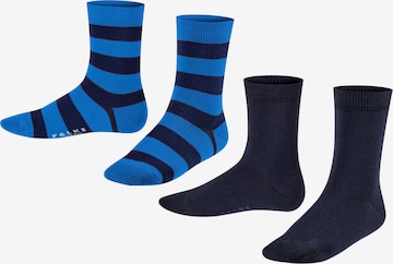 Chaussettes 'Happy' FALKE en noir : devant