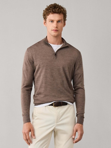 Hackett London Pullover ' ESS ' in Beige: Vorderseite