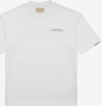 T-Shirt 'Crest' Pas De Monaco en blanc : devant