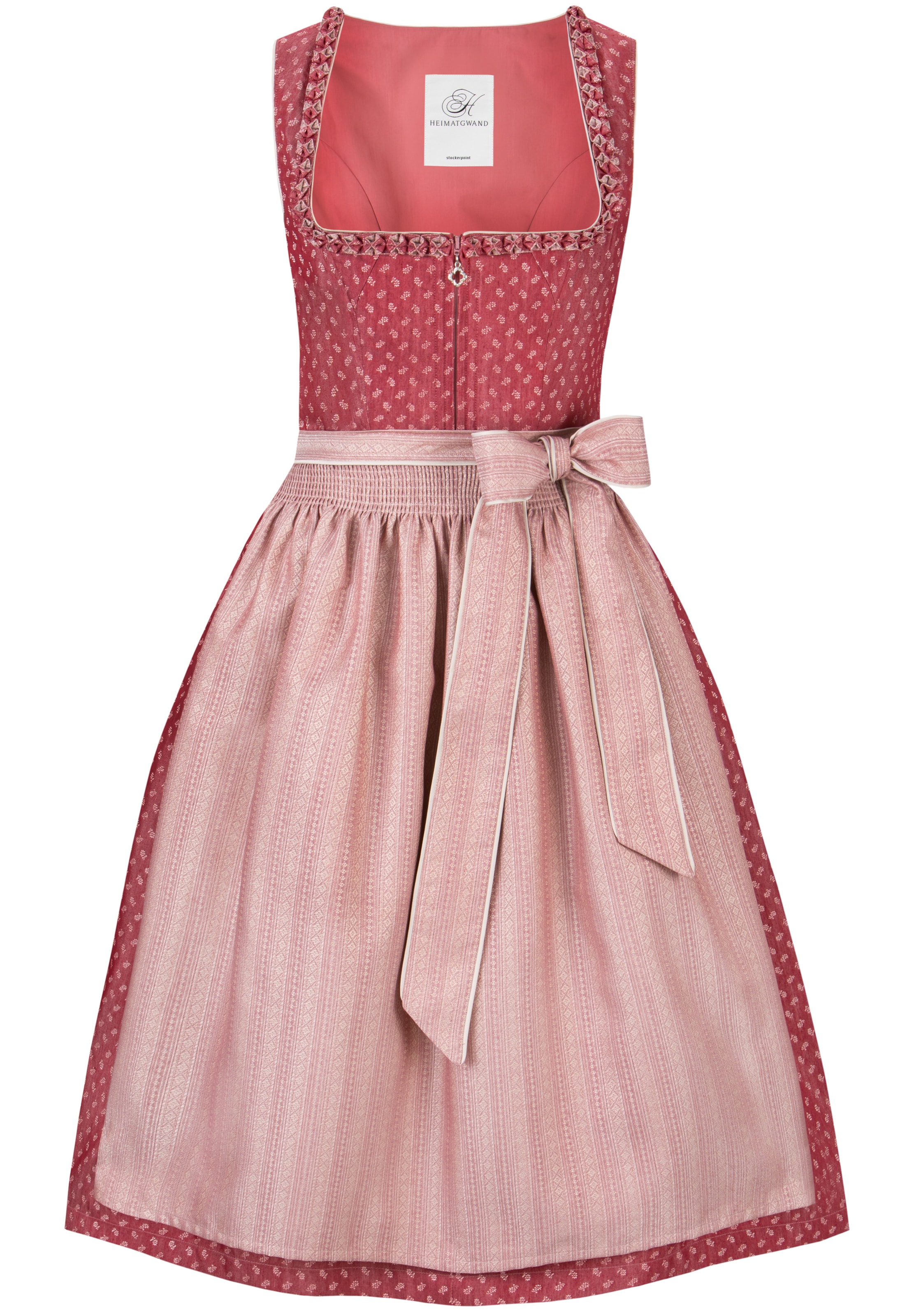 STOCKERPOINT Dirndl 'Dana' in Rot: Vorderseite