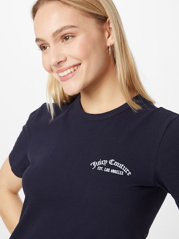 Juicy Couture Black Label T-Shirt 'HAYLEE' in Blau