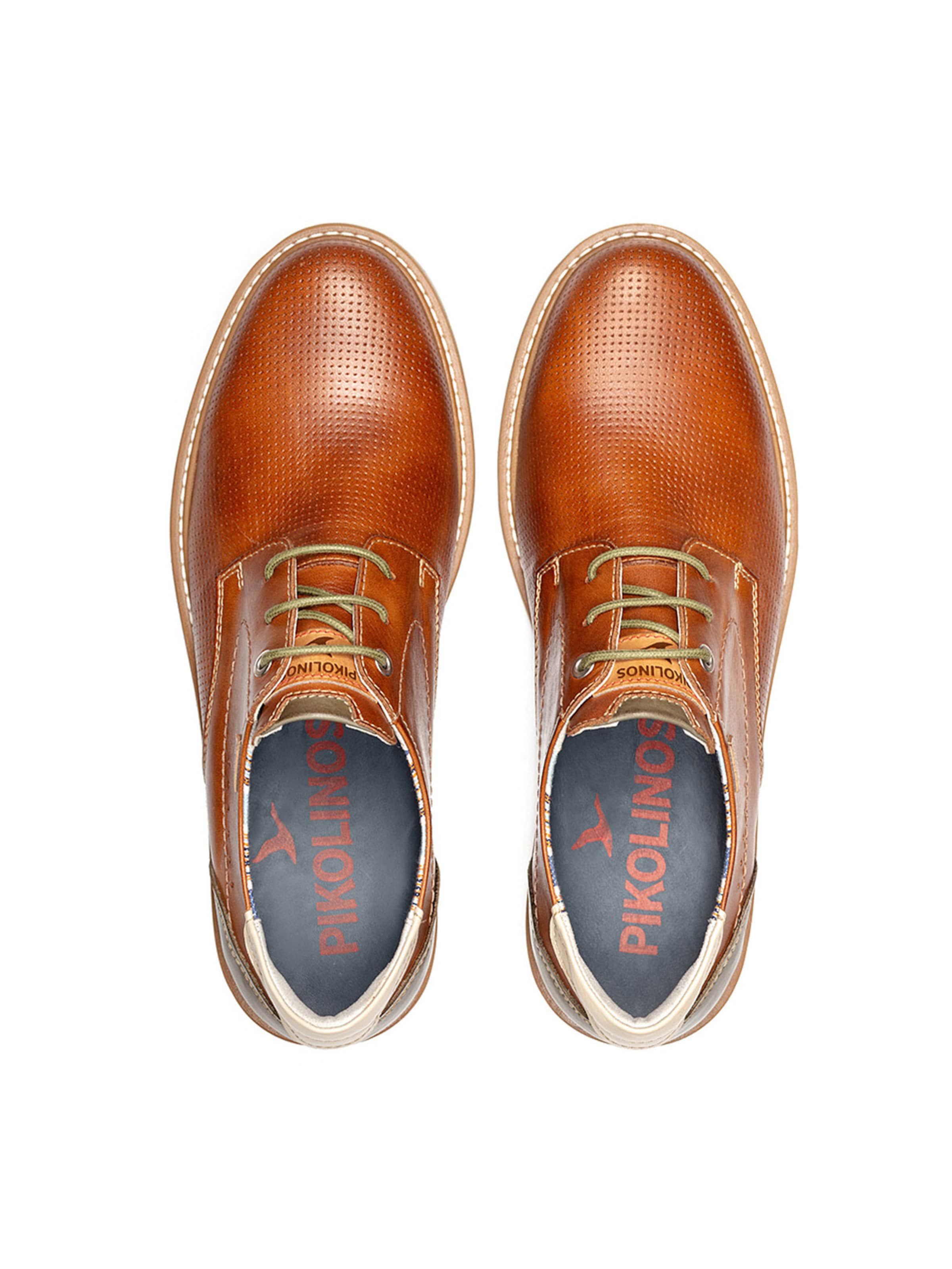 PIKOLINOSCipele na vezanje 'Berna' - smeđa boja