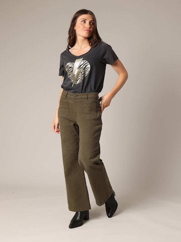 T-shirt 'Lovers' Deeluxe en gris