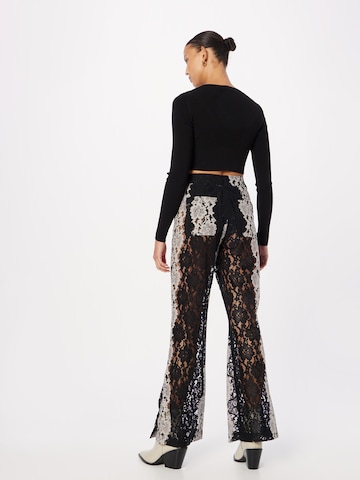 Soulland Bootcut Broek 'Kody' in Zwart