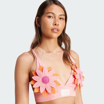 ADIDAS ORIGINALS Треугольник Бюстгальтер 'Summer Glow' в Ярко-розовый: спереди