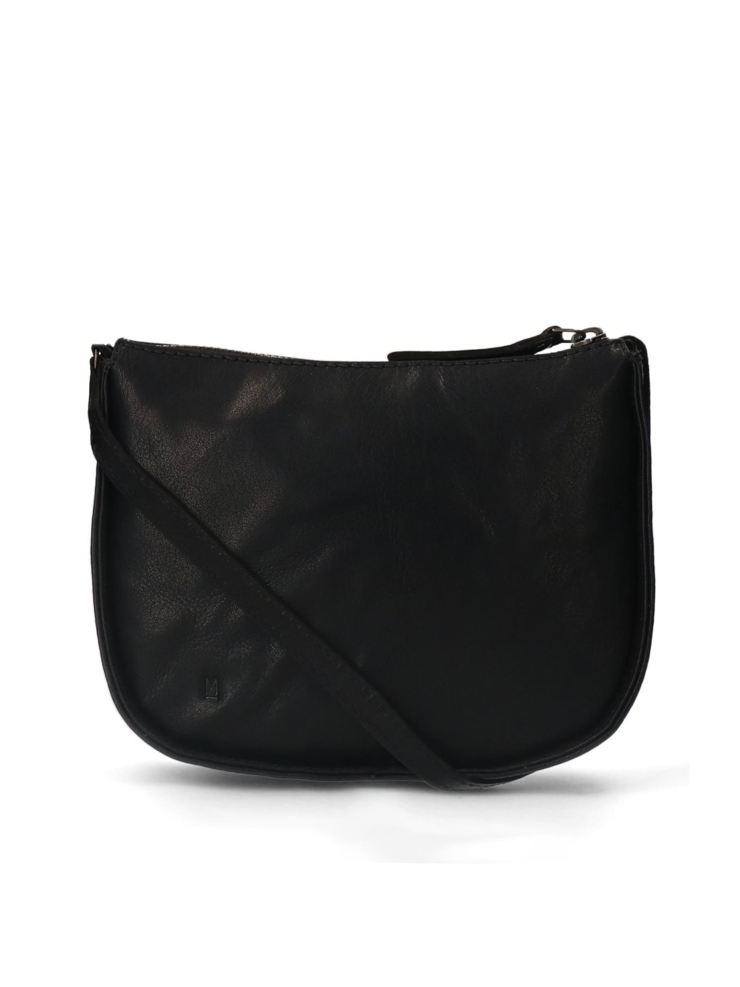 MANFIELD Umhängetasche in schwarz, Produktansicht