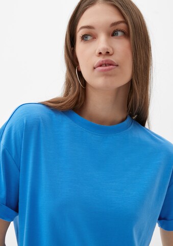 QS Oversized jurk in Blauw