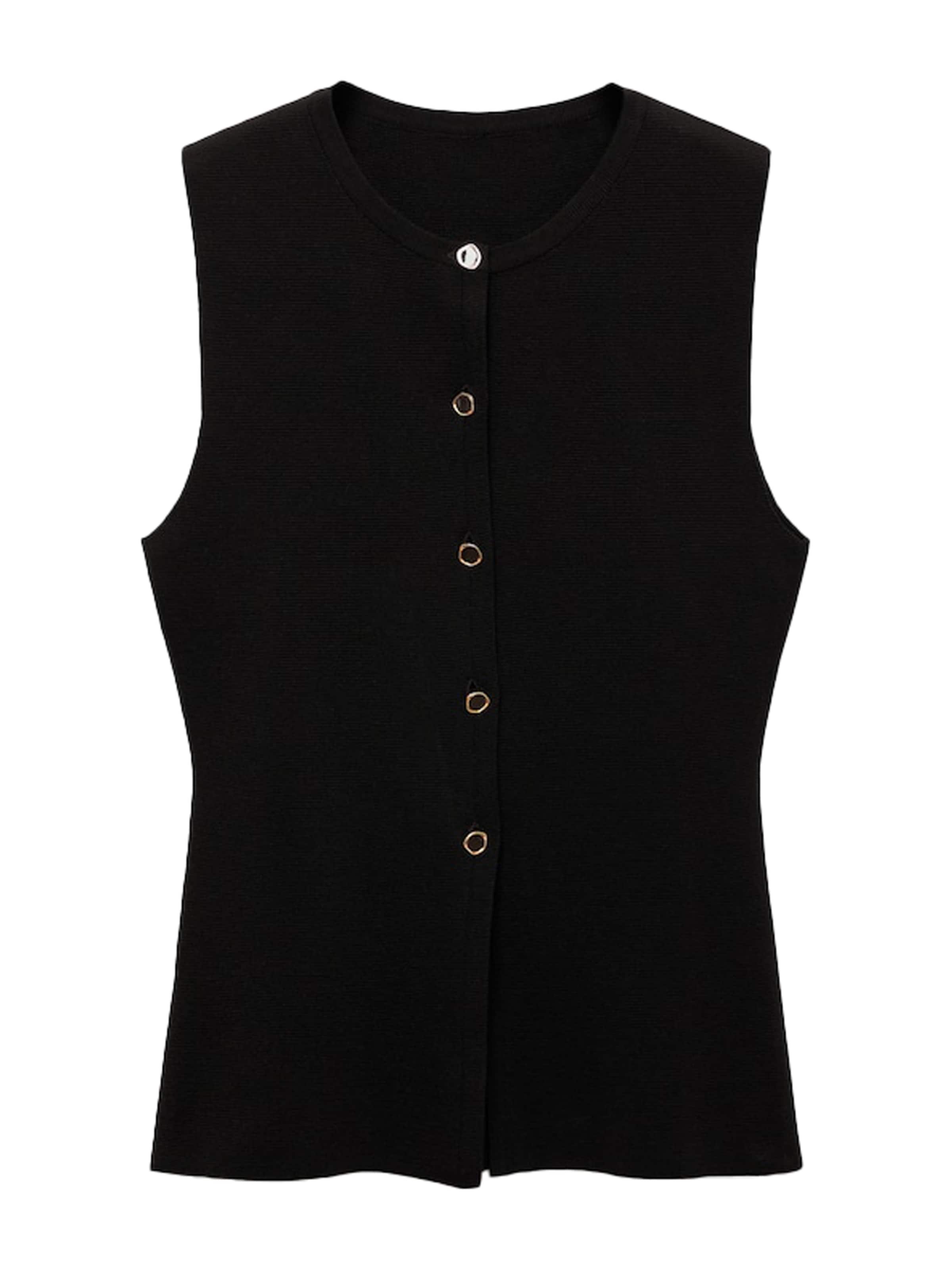 MANGO Vest 'MATILDA' i sort: forside
