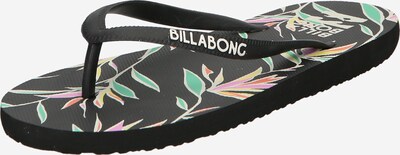 BILLABONG Plážové / kúpacie topánky 'Dama' - zelená / svetlofialová / oranžová / čierna / biela, Produkt
