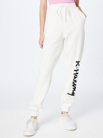 Tapered Pantaloni di Cotton On in bianco: frontale
