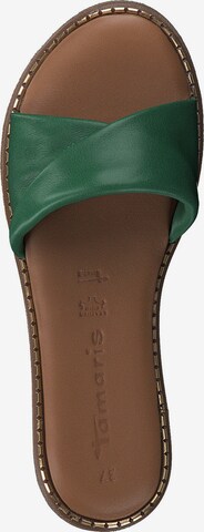 TAMARIS Mules in Green