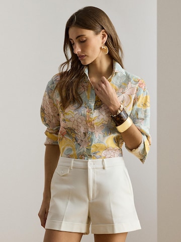 Lauren Ralph Lauren Bluse i beige: forside