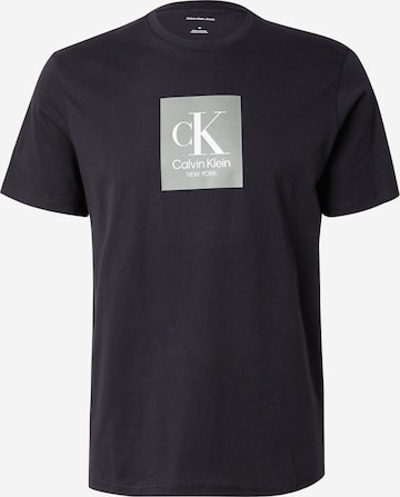 juoda Calvin Klein Marškinėliai: priekis