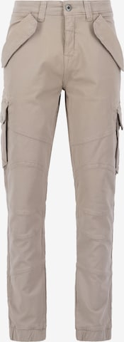 ALPHA INDUSTRIES Брюки-карго 'Combat' в Бежевый: спереди