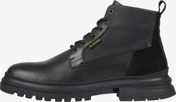 Bottines à lacets G-Star RAW en noir