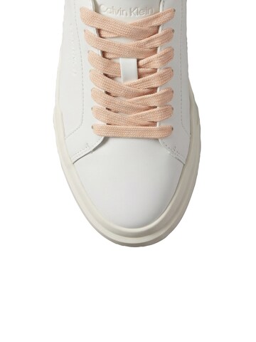 Calvin Klein Platform trainers in White