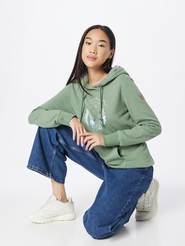 Ragwear Sweatshirt 'BERIT' in Grün
