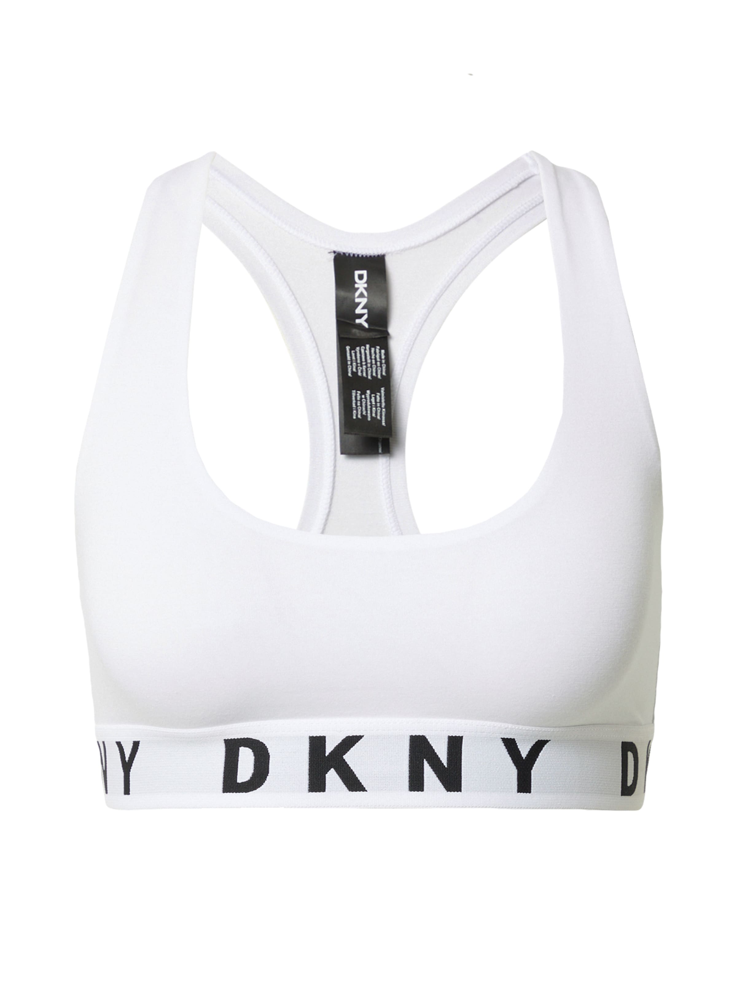DKNY Intimates Bralette Bra in White: front