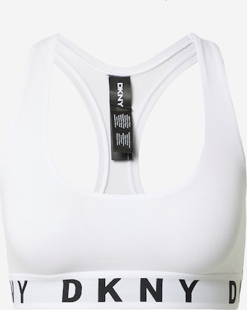 DKNY Intimates Bustier BH in Weiß: predná strana