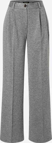 Wide leg Pantaloni con pieghe di MORE & MORE in grigio: frontale