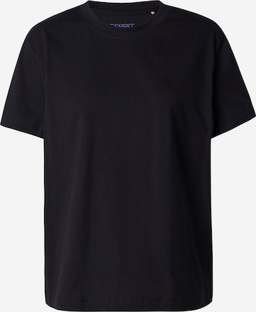 ESPRIT T-Shirt 'Ayn' in Schwarz: predná strana