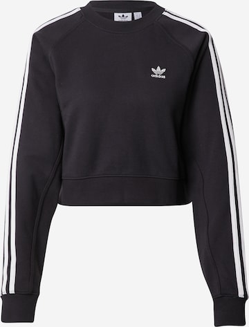 ADIDAS ORIGINALS Sweatshirt in Black: front