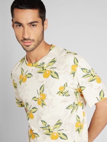 JACK & JONES - Camisa 'TAMPA' em bege