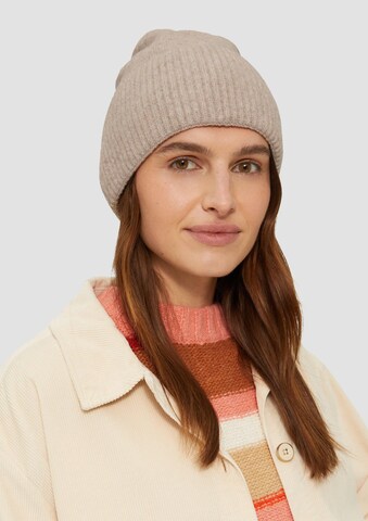 s.Oliver Mütze in Braun: Vorderseite