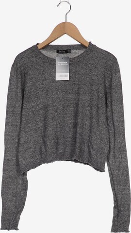 Bershka Sweater & Cardigan in M in Grey: front