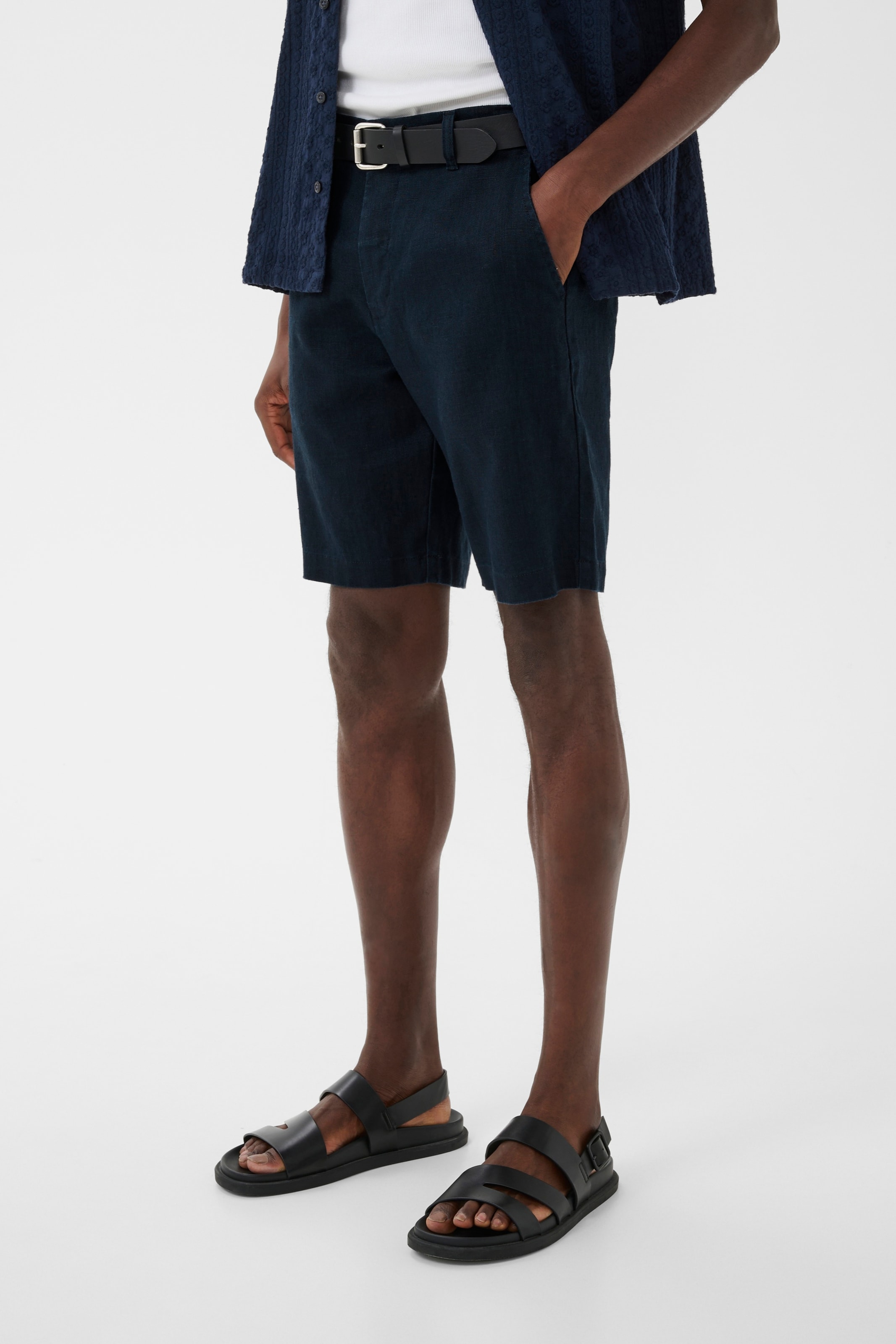 Regular Pantalon chino 'Harlow' Matinique en bleu