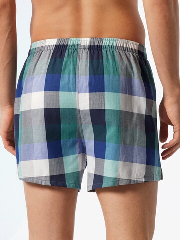 SCHIESSER Boxershorts 'Fun Prints' in Blau