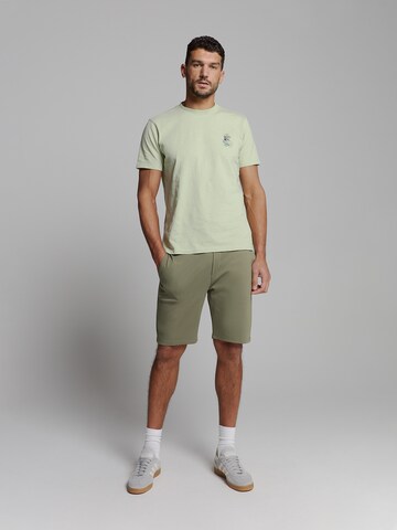 Regular Pantalon No Excess en vert