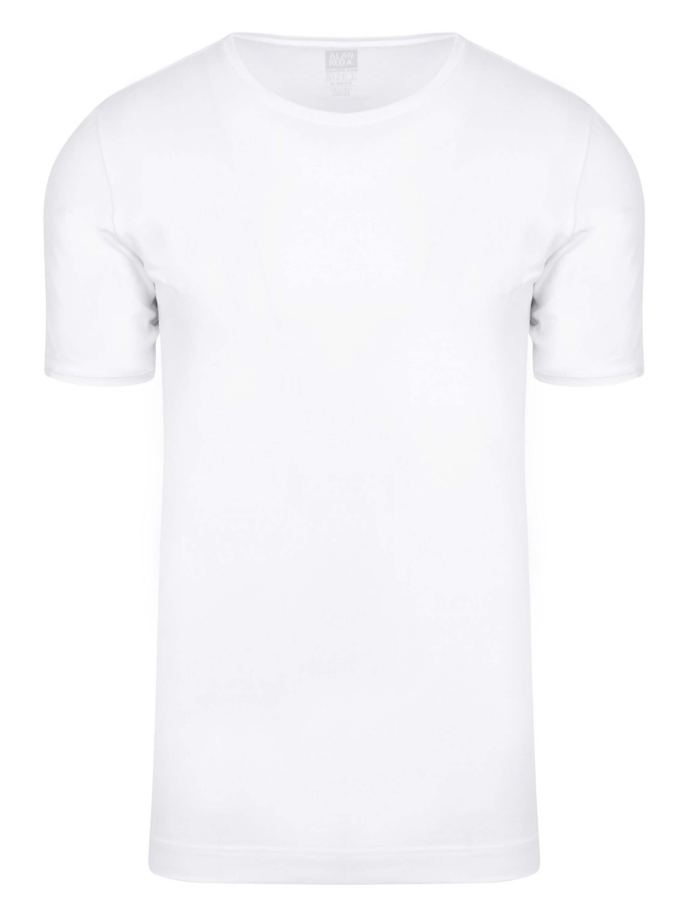 alan red Shirt 'Osaka' in Wit: voorkant