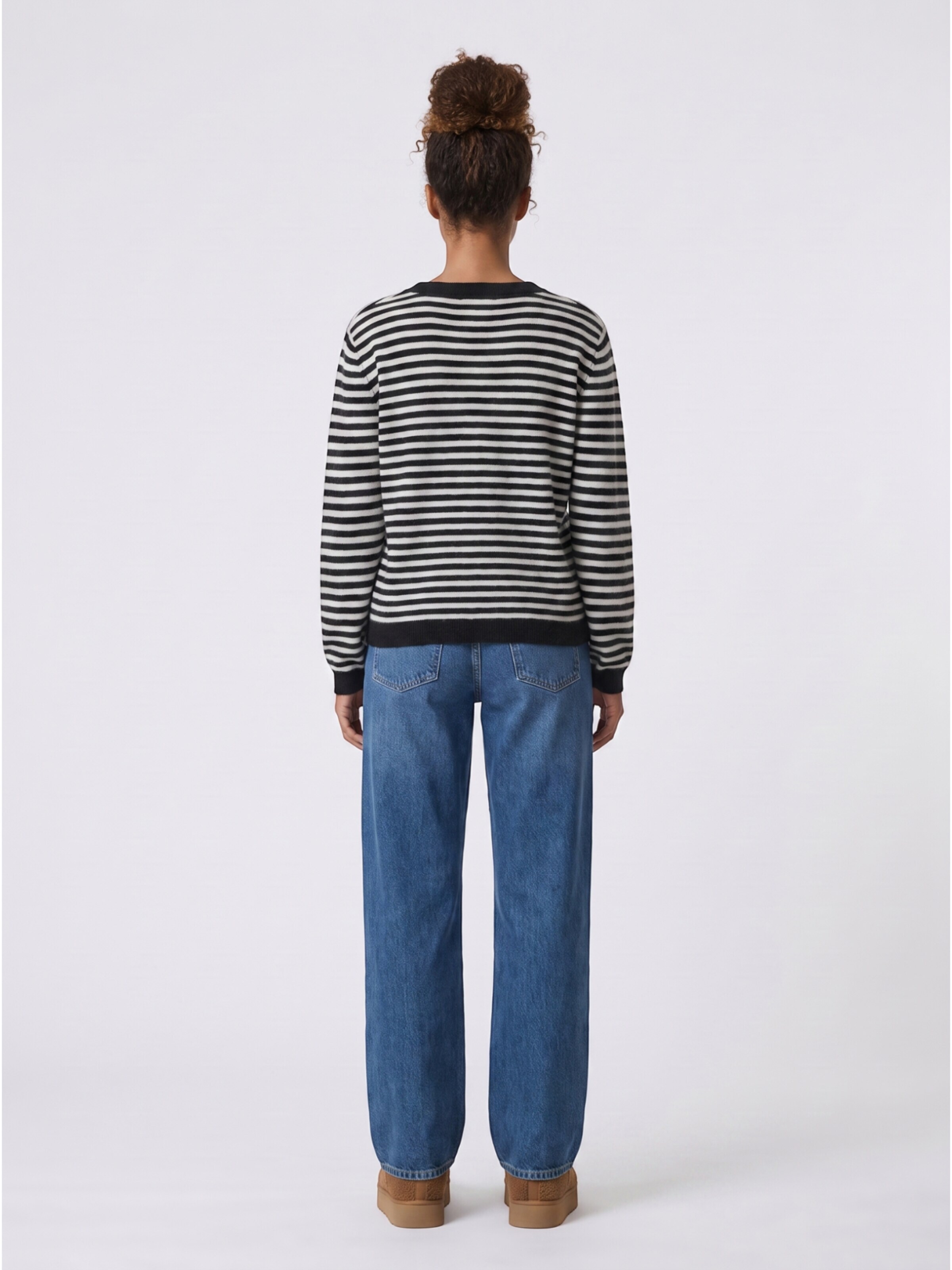 americandreams Pullover 'Christy Cashmere' in Schwarz