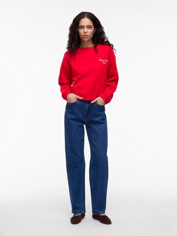 Felpa 'VIHollie' di VILA in rosso