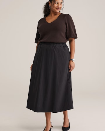 WE Fashion Szoknyák - fekete: elől