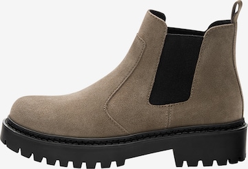 Pull&Bear Chelsea Boots in Beige