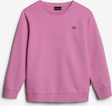 NAPAPIJRI Sweatshirt 'BALIS' in Roze: voorkant