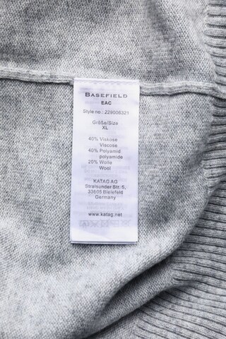 BASEFIELD Pullover XL in Grau
