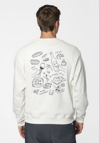 Kleinigkeit Sweatshirt 'Rendezvous' in Wit: voorkant