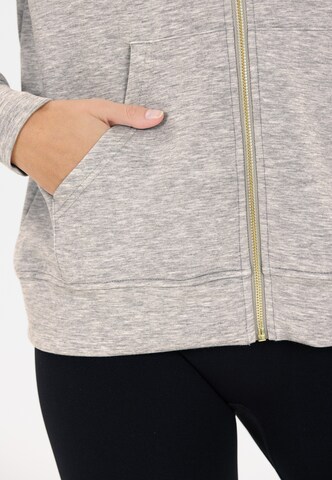 Athlecia Sweatjacke 'Jacey' in Grau